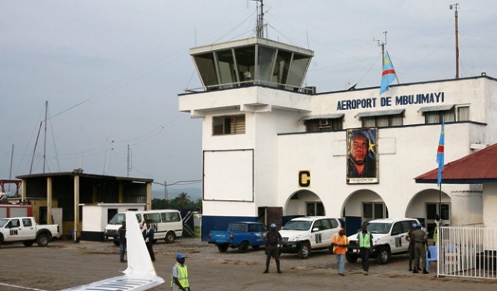 Vue de l'aéroport de Bipemba, Mbuji Mayi. ph. tiers
