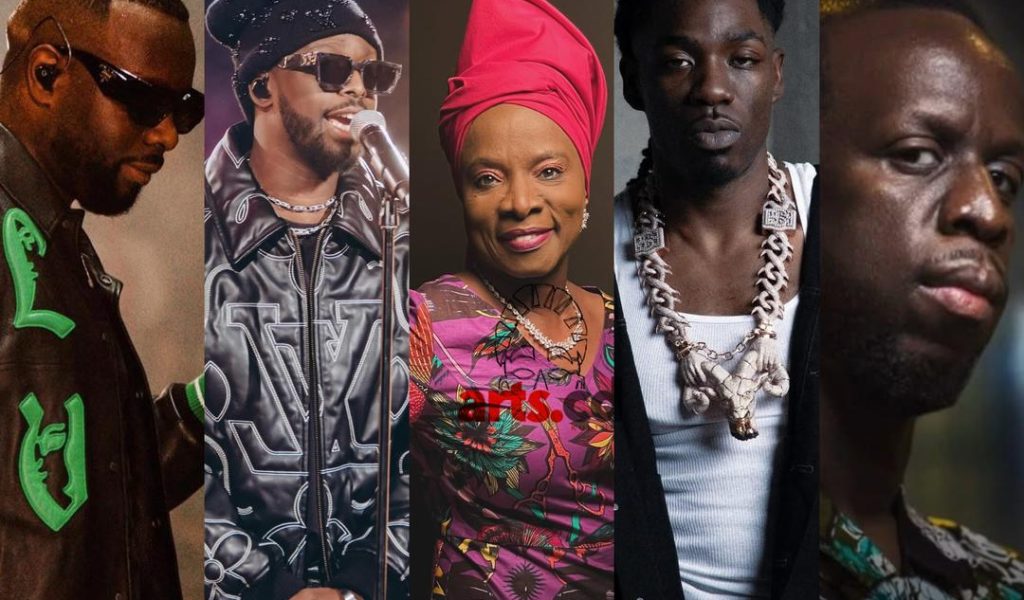 Gims, Dadju, Angélique Kidjo, Gazo, Youssoupha sur l'affiche