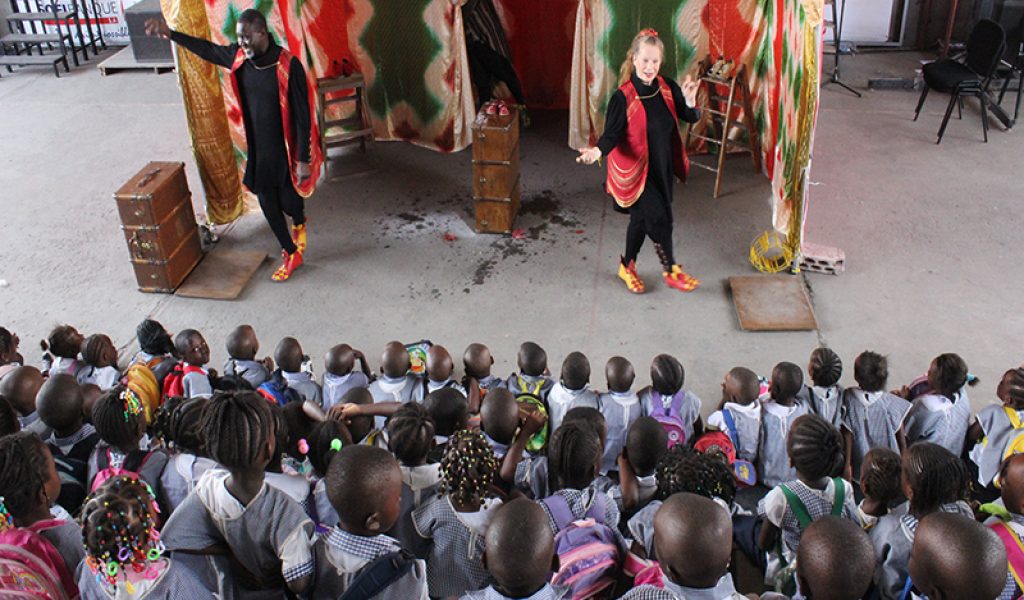 Un spectacle lors des Joucotej ph. tiers