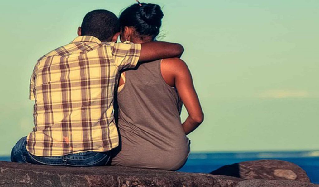 Illustration de deux jeunes amoureux de Lubumbashi ph. tiers