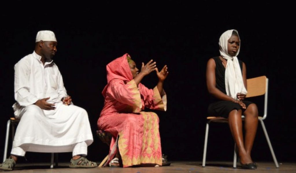 Vue d'une pièce de Théâtre congolais ph. tiers